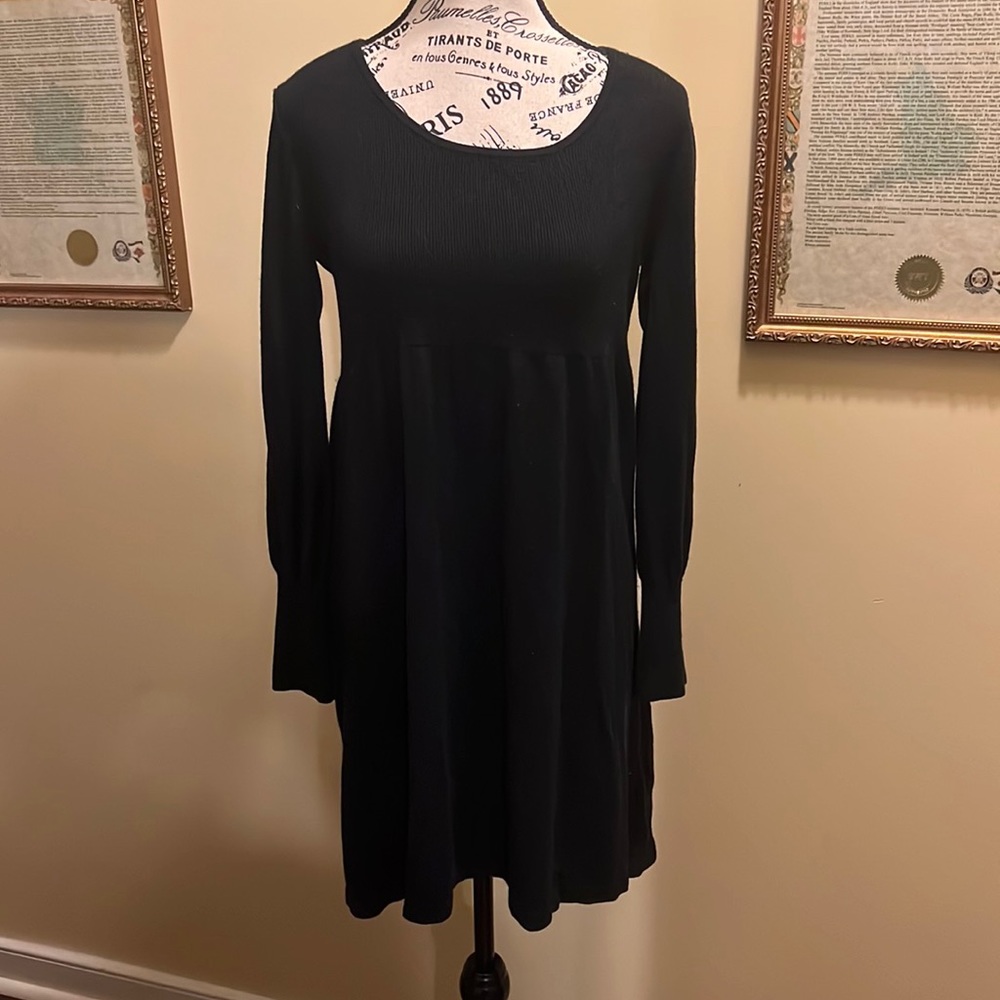 Large sweater dress no tag in it from JCPenney navy blue